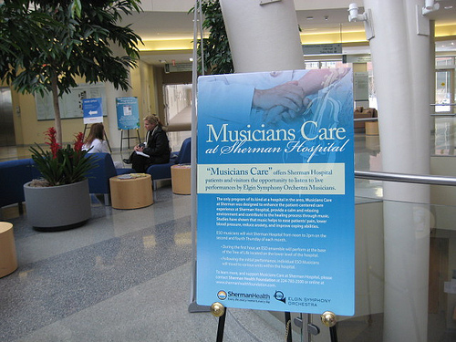 Musicians Care by Sherman Hospital on Flickr