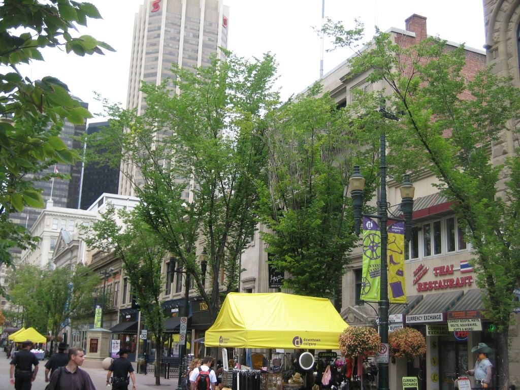 Central Calgary's Main Historic Street - photo by flickr user Stephen Colebourne