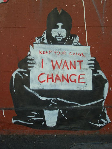 "I want change" by m.a.r.c.