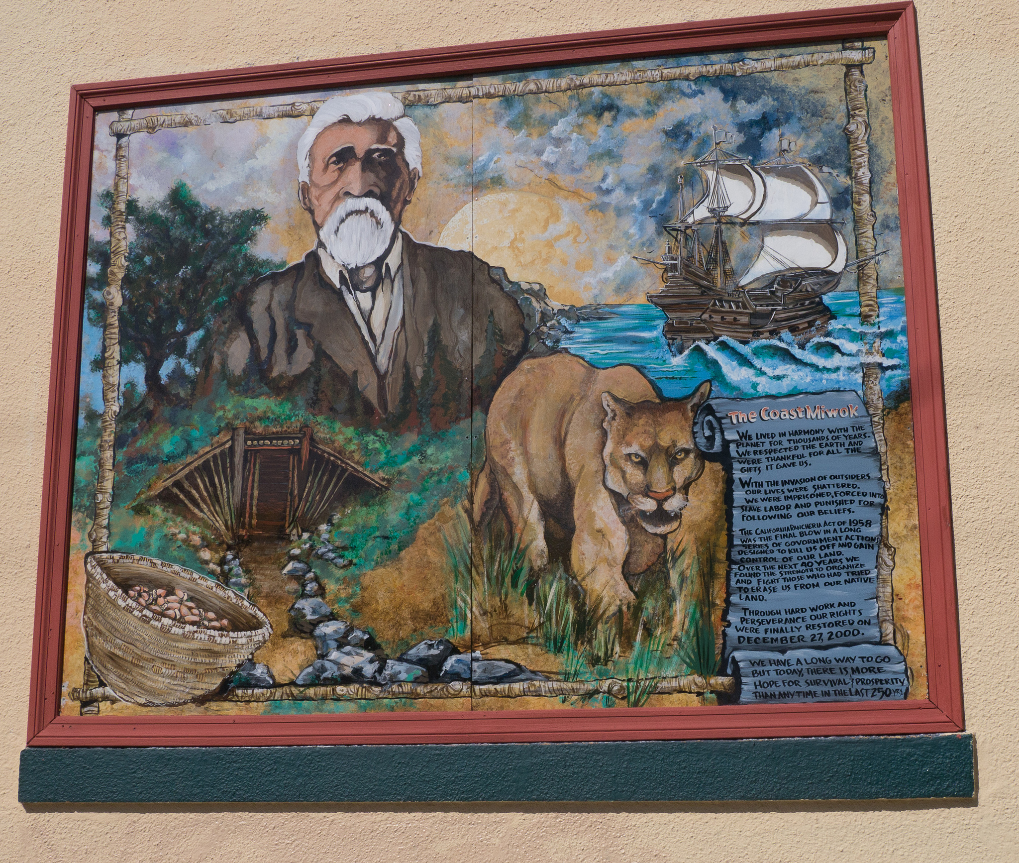 Mural: Miwok Coast, Photo by Jay Galvin