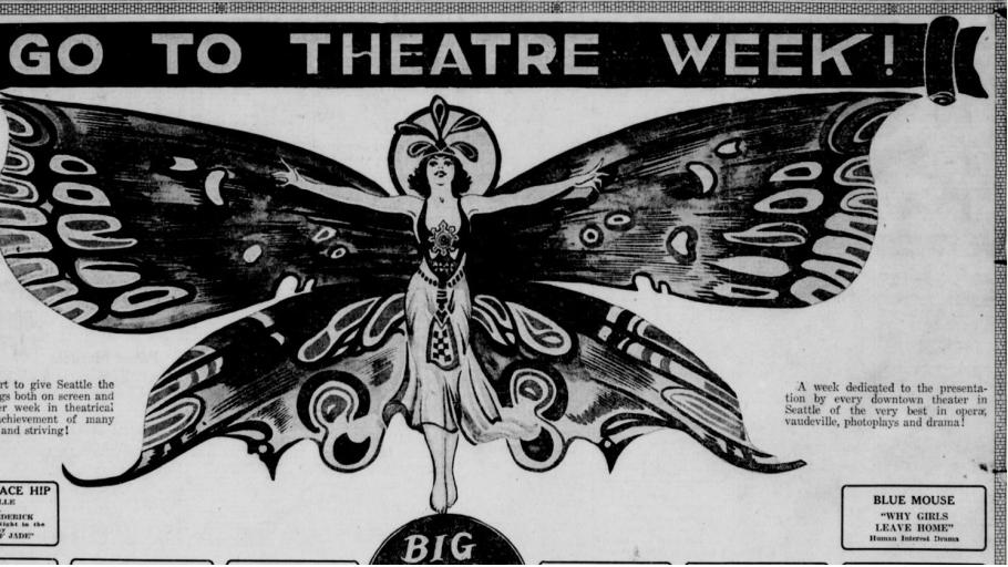 Washington State Library, Go to Theatre Week, 1922