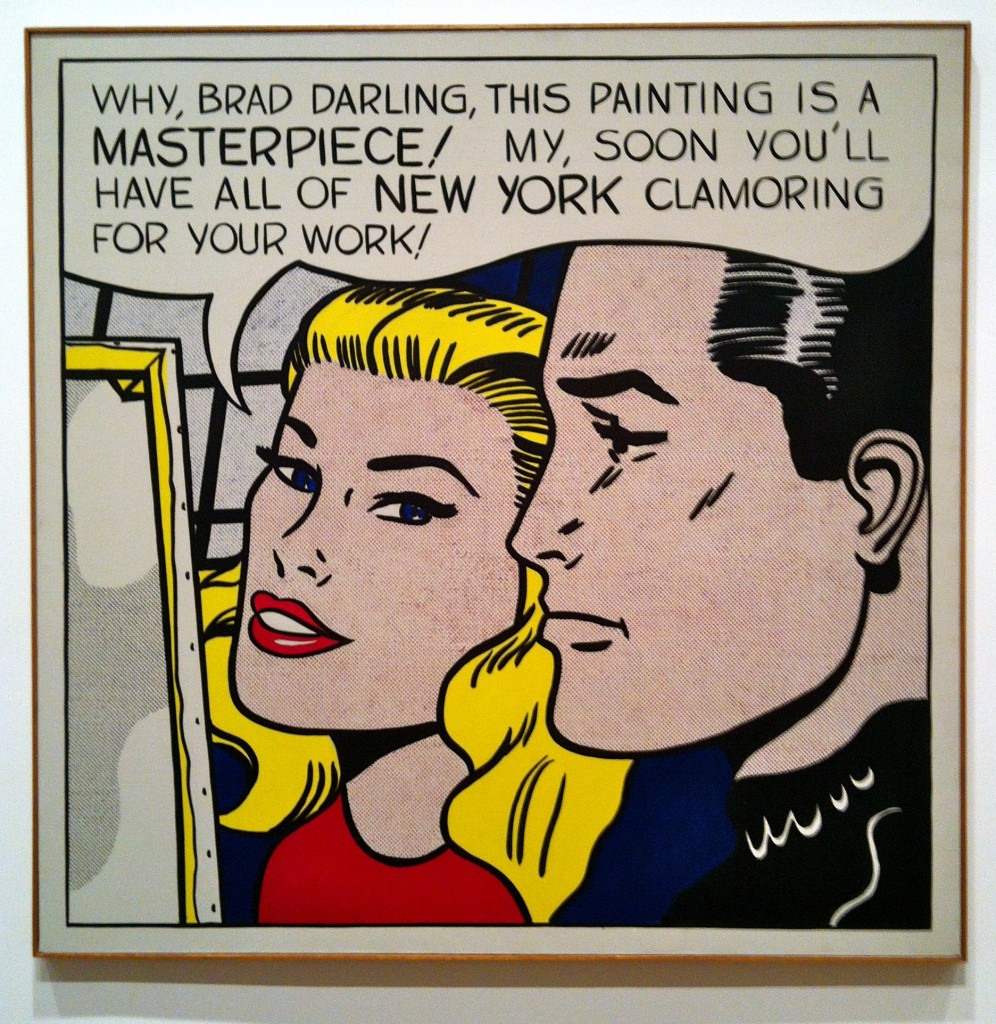 "Masterpiece," by Roy Lichtenstein (1962). Photo by Lindsey Davis, via Creative Commons